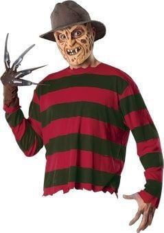 Men&#39;s Costume Freddy Krueger With Mask, Glove, and Fedora Standard