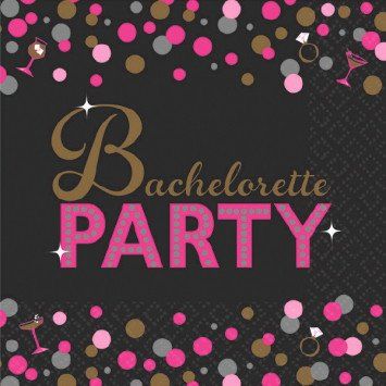 Bachelorette Night Beverage Napkins (16)