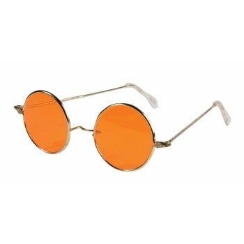 Hippie Orange Glasses
