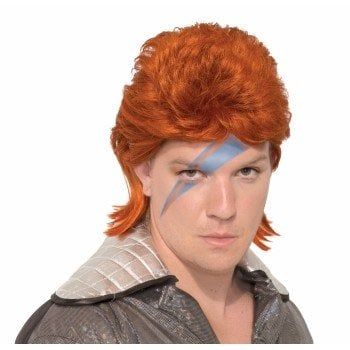 Orange Rockstar Wig