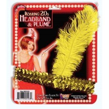 Gold Flapper Headband