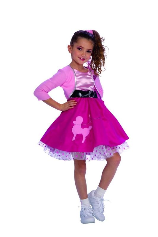 Child 50s Girl - Small (4-6) Costume