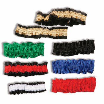 Gold/Black Garters/Armband