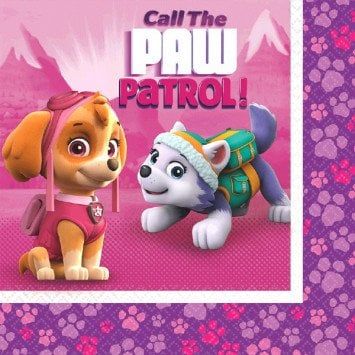 Paw Patrol Girl Lunch Napkins (16)