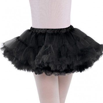 Black Full Petticoat (Child S/M)