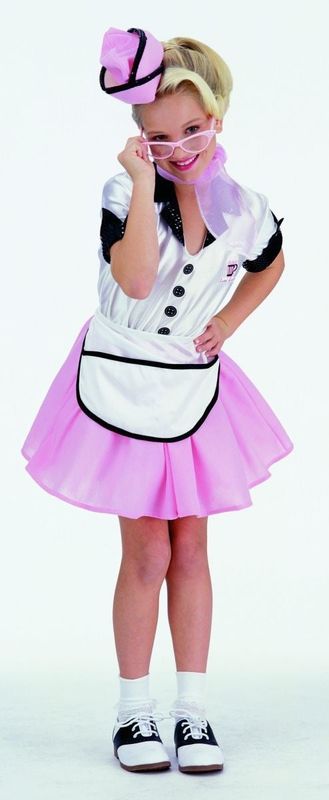 Child Soda Pop Girl  Small (4-6) Costume