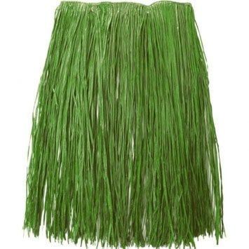 Adult XL Green Grass Hula Skirt