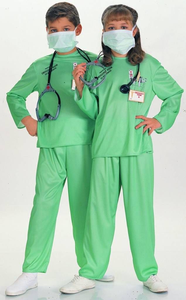 Child ER Doctor Medium (8-10) Costume