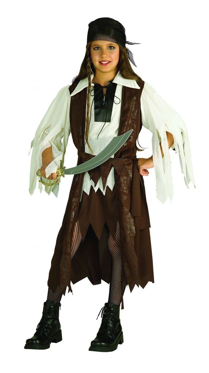 Child Caribbean Pirate Queen Small (4-6) Costume
