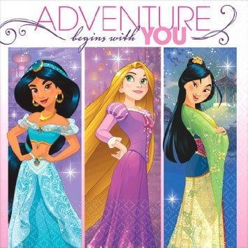 Disney Princess Dream Big Beverage Napkins (16)