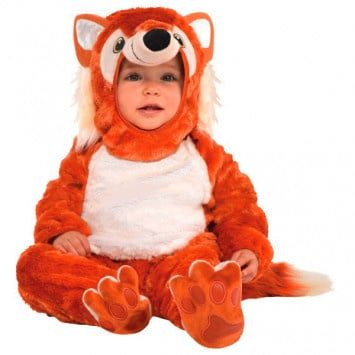 Infant Costume Furry Fox 0-6 Months