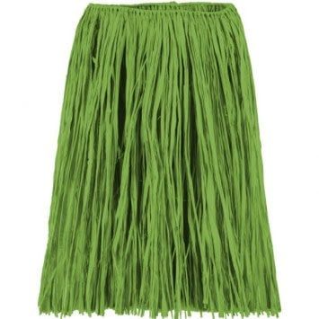 Adult Green Grass Hula Skirt
