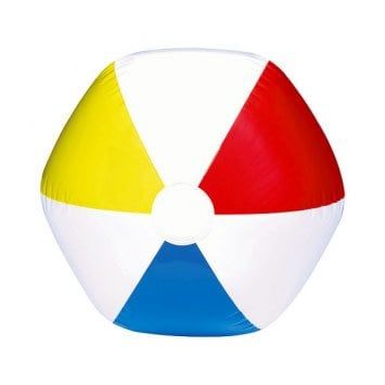 Inflatable Beach Ball Primary Colours
