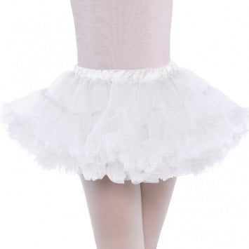 White Full Petticoat  (Child M/L)