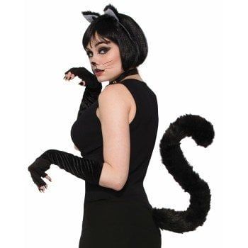Deluxe Black Cat Tail
