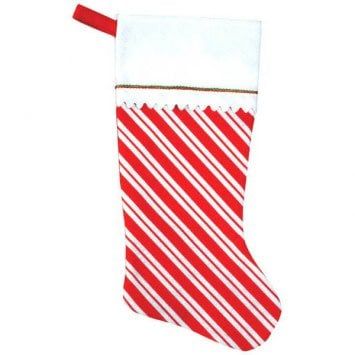 Candy Cane - Felt Stocking