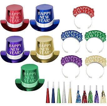 New Years Midnight Elegance Kit for 10 Jewel Tone Colours