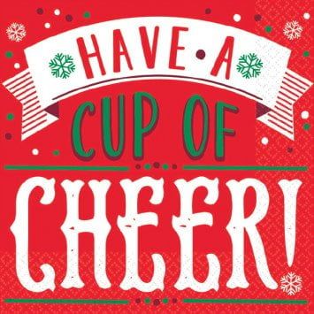 Holiday Cheers Beverage Napkins (16)