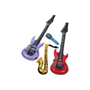 Jukebox Rock Inflatable Instrument Assortment (4)