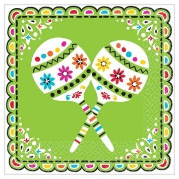 Picado de Papel Luncheon Napkin (36)