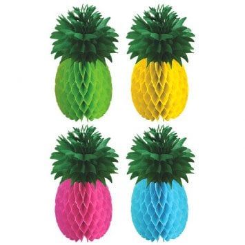 Pineapple Honeycomb Centerpieces (4)