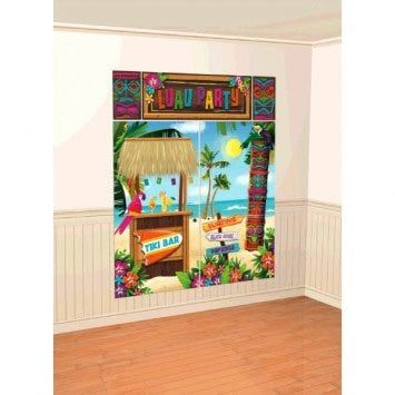 Tiki Scene Setters Wall Decorating Kit
