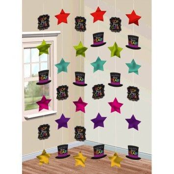 New Year&#39;s String Decoration - Jewel Tone