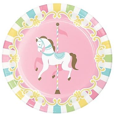 Carousel Dessert Plates (8)
