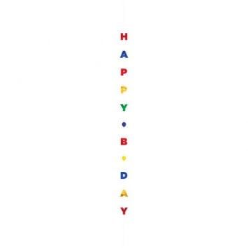 Balloon Fun Strings - Happy Birthday Letters, Primary