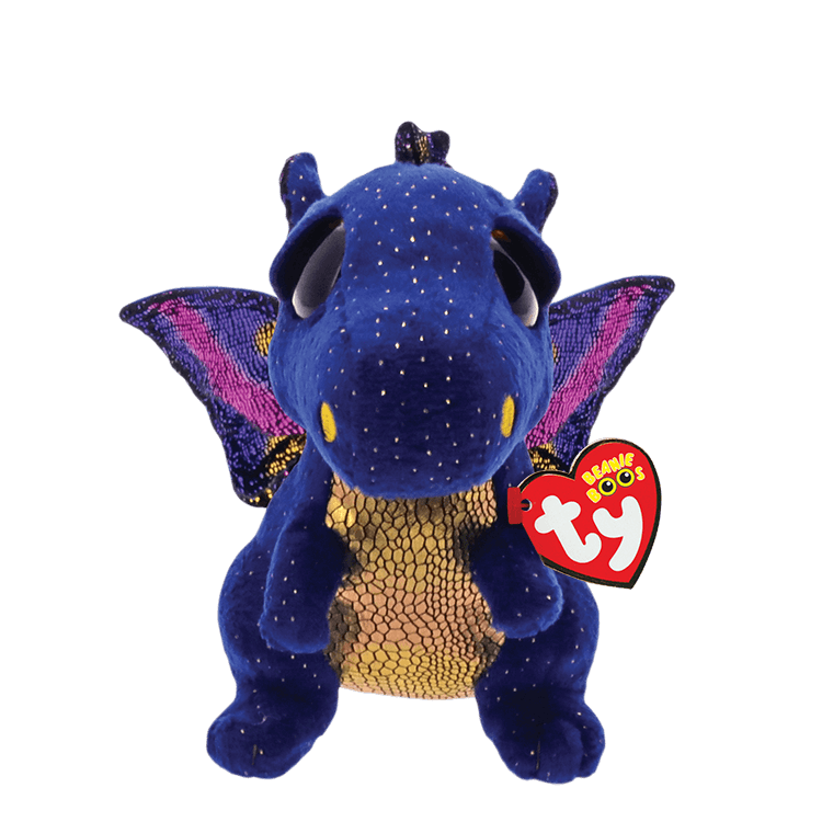 Beanie Boos Blue Speckled Dragon Saffire