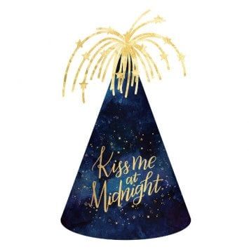 Kiss Me At Midnight Cone Hat