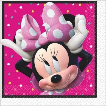 Disney Minnie Mouse Happy Helpers Luncheon Napkin