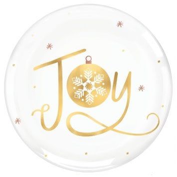 Joy Coupe Plates, Hot-Stamped 7 1/2&quot; (4)