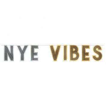 NYE Vibes Letter Banner