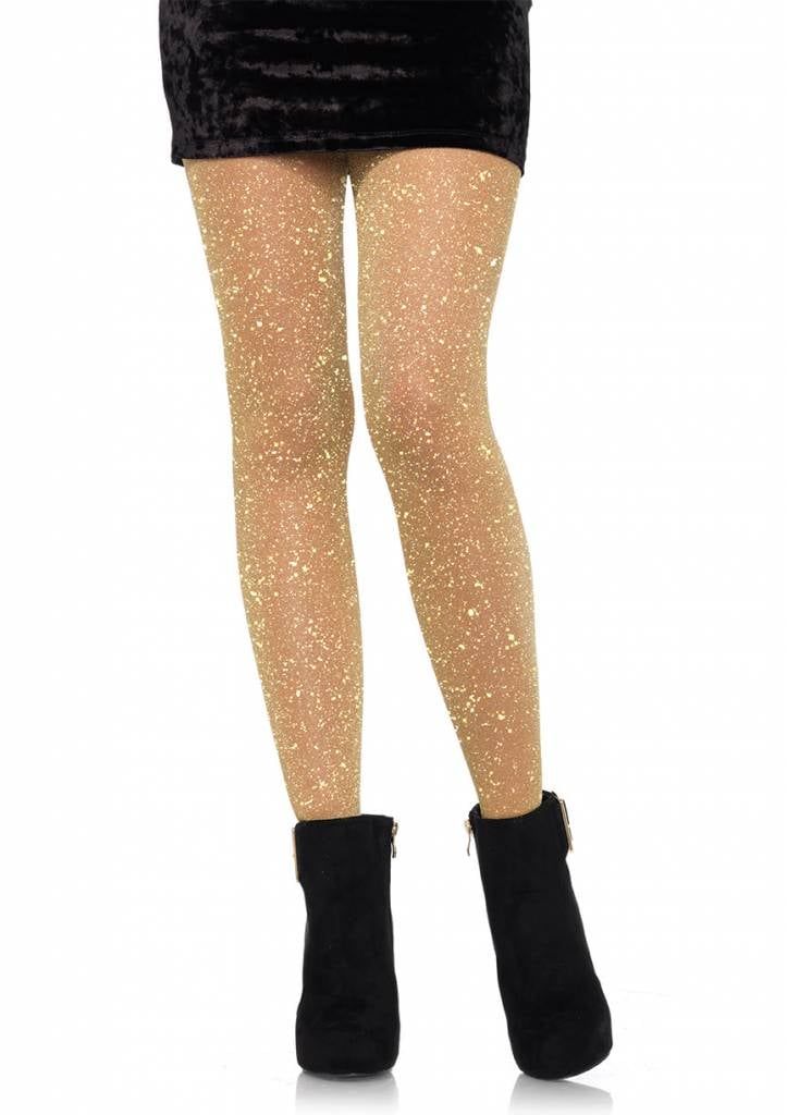 Lurex Shimmer Gold Tights