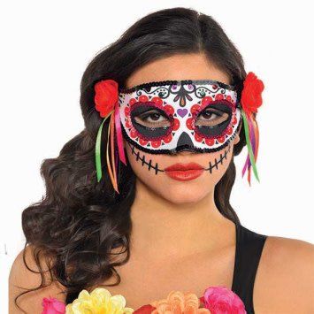 Day of the Dead Fashion Mask