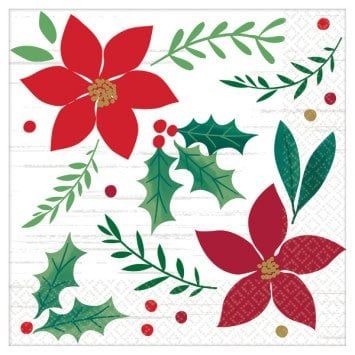 Christmas Wishes Beverage Napkins (16)