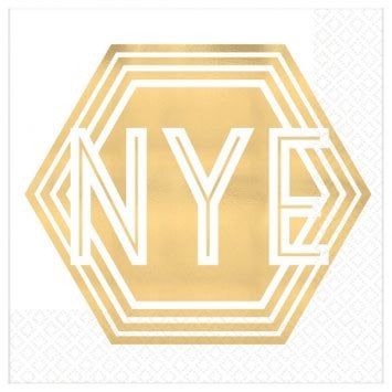 New Year&#39;s Eve Beverage Napkins (16)