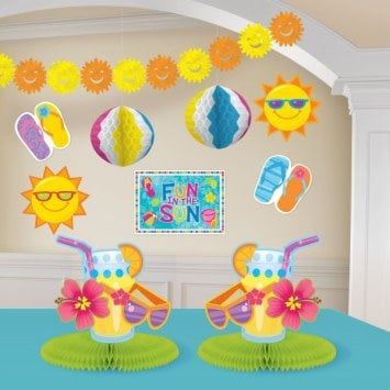 Fun in the Sun Decoration Kit (10)