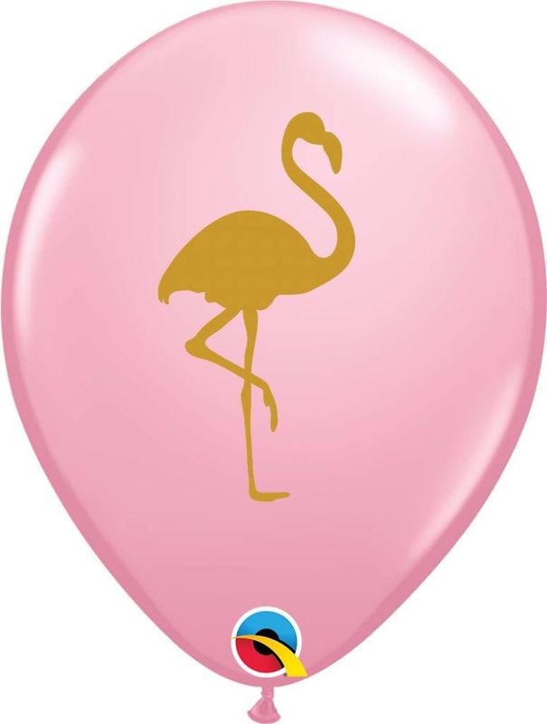 11&quot; Pink Flamingo Balloon (Without Helium)