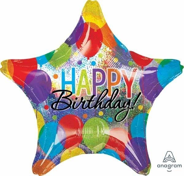 Birthday Bash Jumbo Mylar Balloon