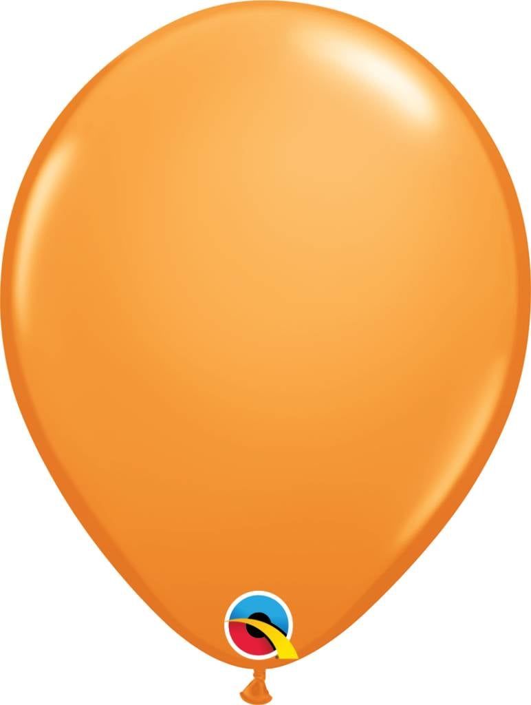11&quot; Orange Latex Balloon (Without Helium)