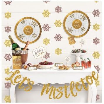 Let&#39;s Mistletoe Deluxe Buffet Decorating Kit