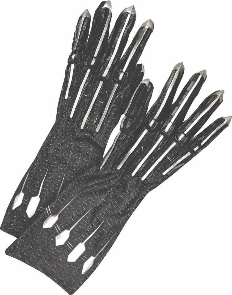 Adult Deluxe Black Panther Gloves and Claws
