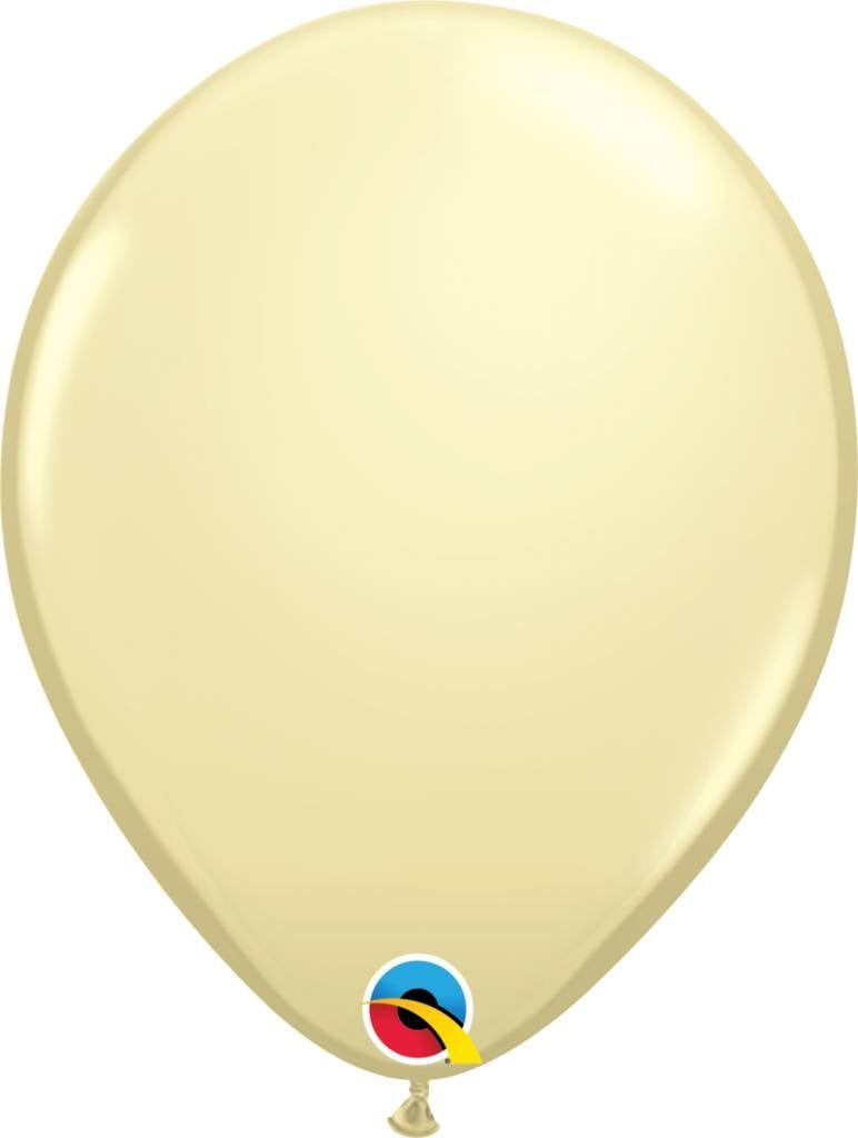 11&quot; Ivory Silk Latex Balloon (Without Helium)