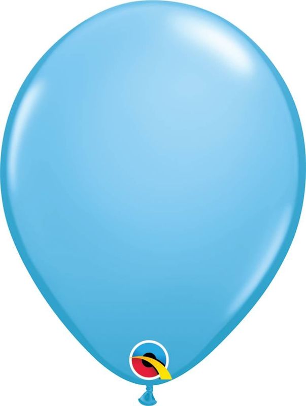11&quot; Pale Blue Latex Balloon (Without Helium)