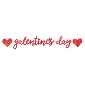Galentine&#39;s Day Ribbon Letter Banner