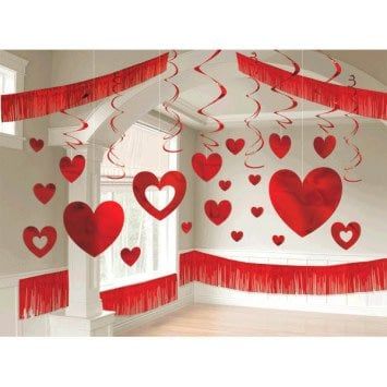 Valentine&#39;s Day Foil Giant Room Decorating Kit