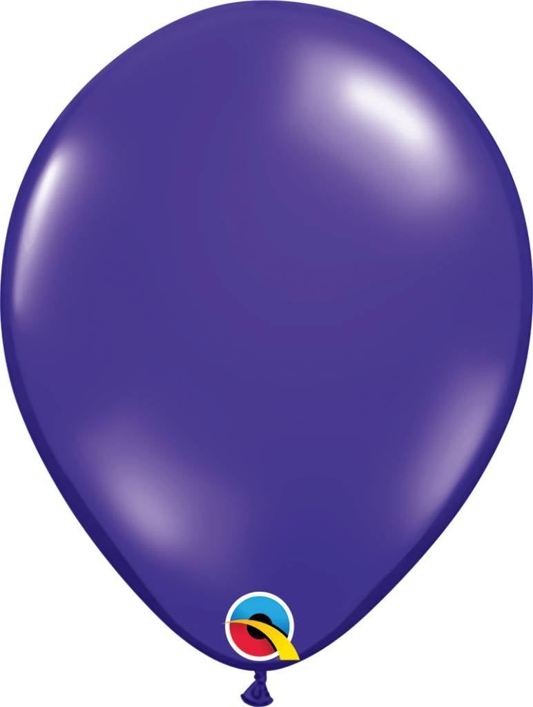 11&quot; Quartz Purple Latex Balloon (Without Helium)