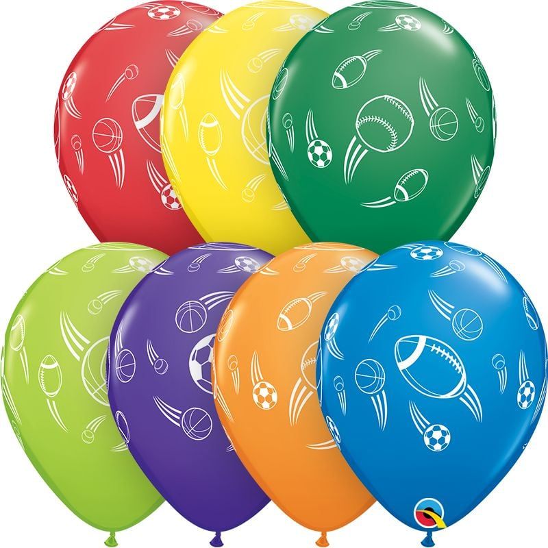 11&quot; Sports Balls Balloon (Without Helium)